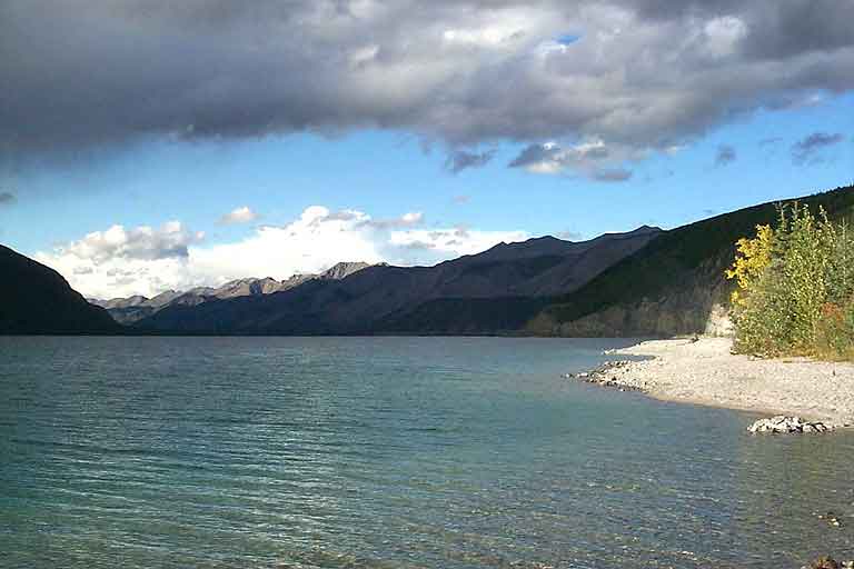 DC 437 - Muncho Lake from Strawberry Flats Campground - 27824