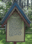 Chapel-in-the-Hills - Cabin Plaque - 106699